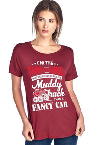 Im The Type Of Girl That Would Rather Ride In A