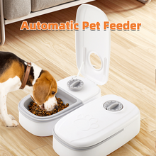 Load image into Gallery viewer, Automatic Pet Feeder Smart Food Dispenser For Cats Dogs Timer Stainless Steel Bowl Auto Dog Cat Pet Feeding Pets Supplies