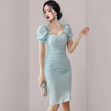 Load image into Gallery viewer, Stylish Elegant Thin Bright Color Dress