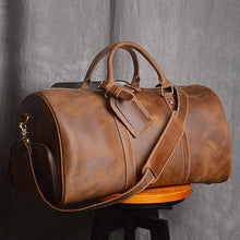 Load image into Gallery viewer, Retro Men&#39;s Hand Luggage Bag European And American Crazy Horse Leather