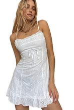 Load image into Gallery viewer, Women&#39;s Solid Color Spaghetti-strap Ruffle Dress