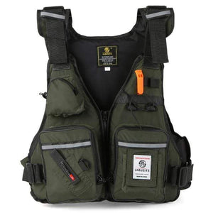 Fishing Life Jacket Multi Pockets Vest