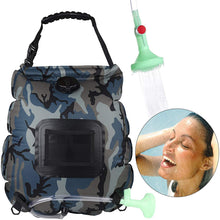 Load image into Gallery viewer, Great Solar Heated Shower Water / Hydration Bags For Outdoor/ Hiking/ Camping