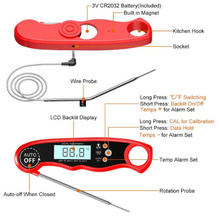 Load image into Gallery viewer, Kitchen Food Dual Probe BBQ Thermometer
