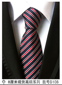 hot 100% silk plaid ties for men shirt wedding cravate pour homme jacquard woven necktie Party  gravata Business tie Formal lot