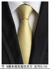 Load image into Gallery viewer, hot 100% silk plaid ties for men shirt wedding cravate pour homme jacquard woven necktie Party  gravata Business tie Formal lot