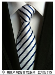 hot 100% silk plaid ties for men shirt wedding cravate pour homme jacquard woven necktie Party  gravata Business tie Formal lot