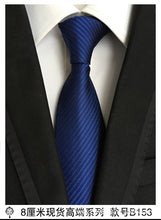 Load image into Gallery viewer, hot 100% silk plaid ties for men shirt wedding cravate pour homme jacquard woven necktie Party  gravata Business tie Formal lot
