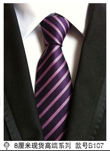 hot 100% silk plaid ties for men shirt wedding cravate pour homme jacquard woven necktie Party  gravata Business tie Formal lot