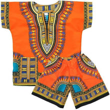 Load image into Gallery viewer, Children Dashiki Suit / Dashiki African Clothing