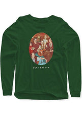 Load image into Gallery viewer, Friends Full Sleeves Black,Gray,Green,Red T-shirt
