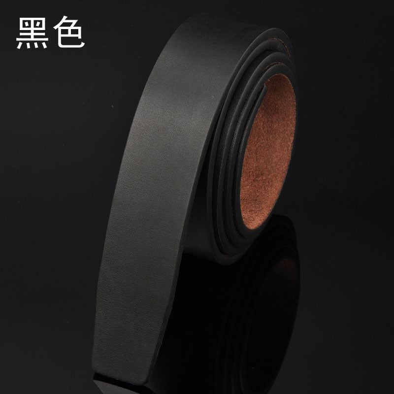 men's genuine leather belt male cowskin belt formal suit trousers belt cowhide no smooth buckle starp gift for men belts