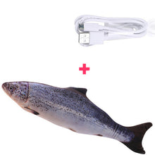 Load image into Gallery viewer, 30CM Electronic Pet Cat Toy Electric USB Charging Simulation Fish Toys for Dog Cat Chewing Playing Biting Supplies Dropshiping