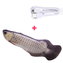 Load image into Gallery viewer, 30CM Electronic Pet Cat Toy Electric USB Charging Simulation Fish Toys for Dog Cat Chewing Playing Biting Supplies Dropshiping