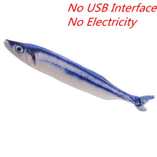 Load image into Gallery viewer, 30CM Electronic Pet Cat Toy Electric USB Charging Simulation Fish Toys for Dog Cat Chewing Playing Biting Supplies Dropshiping