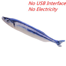 Load image into Gallery viewer, 30CM Electronic Pet Cat Toy Electric USB Charging Simulation Fish Toys for Dog Cat Chewing Playing Biting Supplies Dropshiping