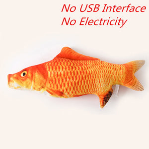 30CM Electronic Pet Cat Toy Electric USB Charging Simulation Fish Toys for Dog Cat Chewing Playing Biting Supplies Dropshiping