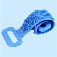 Load image into Gallery viewer, NEW Magic Silicone Brushes Bath Towels Rubbing Back Mud Peeling Body Massage Shower Extended Scrubber Skin Clean Artifacts
