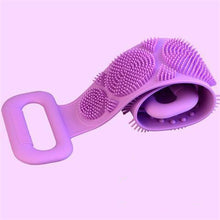Load image into Gallery viewer, NEW Magic Silicone Brushes Bath Towels Rubbing Back Mud Peeling Body Massage Shower Extended Scrubber Skin Clean Artifacts