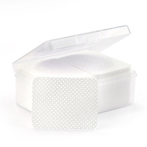 Lint-Free Paper Cotton Wipes Eyelash Glue Remover wipe the mouth of the glue bottle prevent clogging glue Cleaner Pads