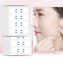 Load image into Gallery viewer, Yoxier 40Pcs/10Sheets/Pack Waterproof V Face Makeup Adhesive Tape Invisible Breathable Lift Face Sticker Lifting Tighten Chin