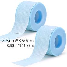 Load image into Gallery viewer, Wholesale breathable easy to tear Medical Tape/White Silk Paper Under Patches Eyelash Extension Supply Eyelash Extension Tape