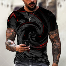 Load image into Gallery viewer, Summer Fashion Men/Women 3D Printing Dark Evil Clown Pattern T-Shirt Street Personality Trend Wild Loose Oversized Short-Sleeved