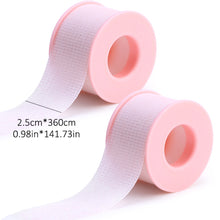 Load image into Gallery viewer, Wholesale breathable easy to tear Medical Tape/White Silk Paper Under Patches Eyelash Extension Supply Eyelash Extension Tape
