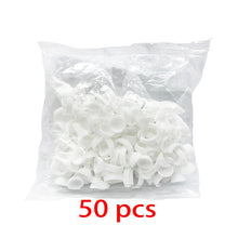 Load image into Gallery viewer, Wholesale 50/100Pcs Disposable Eyelash Glue Fan Cup Rings Holder Container Tattoo Pigment Eyelash Extension Tools Lash Supplies