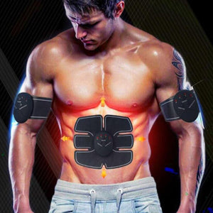 Wireless EMS Smart Muscle Stimulator Trainer  Fitness Abdominal Training Electric Weight Loss Stickers Body Slimming Massager