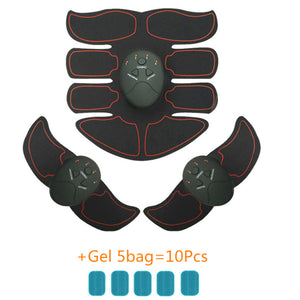 Wireless EMS Smart Muscle Stimulator Trainer  Fitness Abdominal Training Electric Weight Loss Stickers Body Slimming Massager