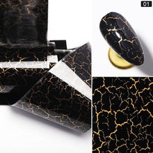 Load image into Gallery viewer, Christmas Snowflakes Nail Foil Stickers Marble Flower Butterfly Transfer Sticker PaPer Maple Leaf Foils DIY Nail Decorations