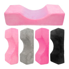 Load image into Gallery viewer, Lash Pillow Neck Support Eyelash Soft Pillow Grafting Eyelashes Memory Foam Eyelash Extension Pillow With Pocket Makeup Salon