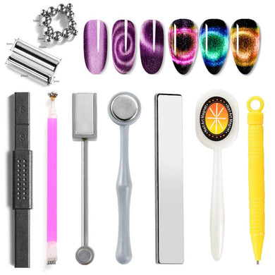 Cat Eyes Magnet Stick Magnet Pen Nail Manicure Tool For Cat Eye Nail Gel Polish Nail Art 3D Special Magnetic Effect Decal Design
