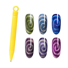 Load image into Gallery viewer, Cat Eyes Magnet Stick Magnet Pen Nail Manicure Tool For Cat Eye Nail Gel Polish Nail Art 3D Special Magnetic Effect Decal Design
