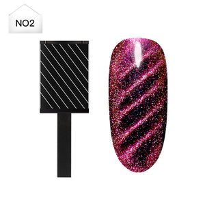 Cat Eyes Magnet Stick Magnet Pen Nail Manicure Tool For Cat Eye Nail Gel Polish Nail Art 3D Special Magnetic Effect Decal Design