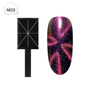 Cat Eyes Magnet Stick Magnet Pen Nail Manicure Tool For Cat Eye Nail Gel Polish Nail Art 3D Special Magnetic Effect Decal Design