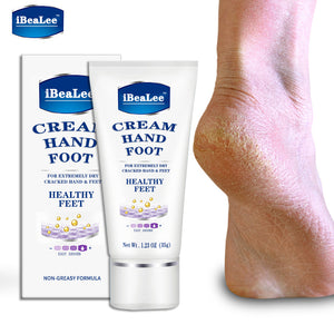 iBeaLee Anti Crack Foot Cream Feet Peel Mask Heel Cracked Dry Repair Cream Hand Peeling Removal Callus Dead Skin Hands Feet Care