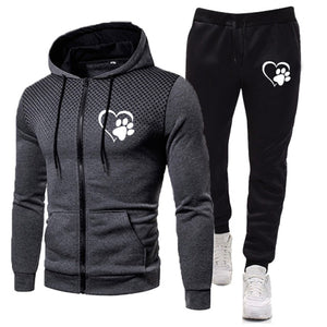 2022 Men&#39;s Sets Hoodies+Pants  Autumn and Winter Sport Suits Casual Sweatshirts Tracksuit Sportswear Custom Logo