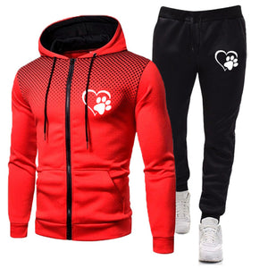 2022 Men&#39;s Sets Hoodies+Pants  Autumn and Winter Sport Suits Casual Sweatshirts Tracksuit Sportswear Custom Logo