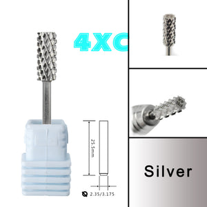 NAILTOOLS Many Sales promotion type Carbide Tungsten barrel stable shank  Accessories Cutter pedicure nail milling drill bits