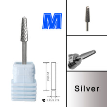 Load image into Gallery viewer, NAILTOOLS Many Sales promotion type Carbide Tungsten barrel stable shank  Accessories Cutter pedicure nail milling drill bits