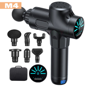 Professional Fascial Massage Gun Sport Relaxation Fitness EMS Muscle Stimulator Handheld Massager