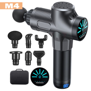 Professional Fascial Massage Gun Sport Relaxation Fitness EMS Muscle Stimulator Handheld Massager