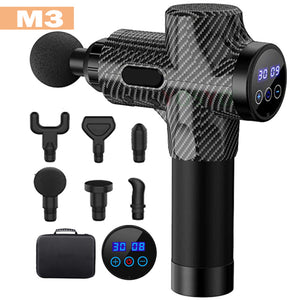 Professional Fascial Massage Gun Sport Relaxation Fitness EMS Muscle Stimulator Handheld Massager