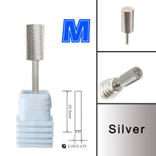 Load image into Gallery viewer, NAILTOOLS Many Sales promotion type Carbide Tungsten barrel stable shank  Accessories Cutter pedicure nail milling drill bits
