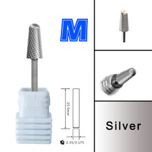 Load image into Gallery viewer, NAILTOOLS Many Sales promotion type Carbide Tungsten barrel stable shank  Accessories Cutter pedicure nail milling drill bits