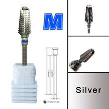 Load image into Gallery viewer, NAILTOOLS Many Sales promotion type Carbide Tungsten barrel stable shank  Accessories Cutter pedicure nail milling drill bits