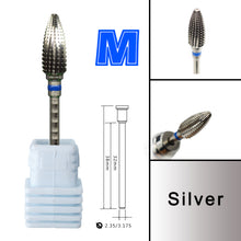 Load image into Gallery viewer, NAILTOOLS Many Sales promotion type Carbide Tungsten barrel stable shank  Accessories Cutter pedicure nail milling drill bits