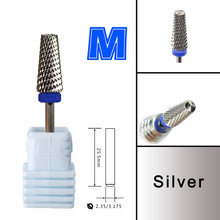 Load image into Gallery viewer, NAILTOOLS Many Sales promotion type Carbide Tungsten barrel stable shank  Accessories Cutter pedicure nail milling drill bits